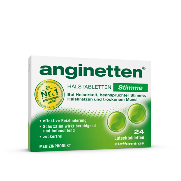 anginetten® Stimme Halstabletten anginetten® Stimme Halstabletten