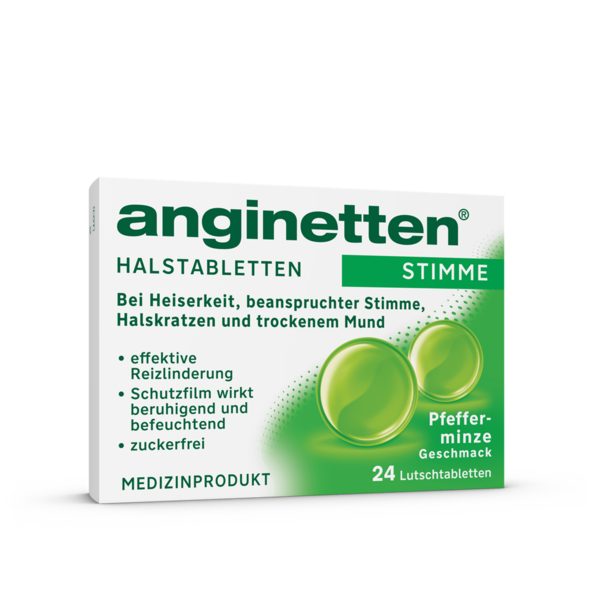 anginetten® Stimme Halstabletten